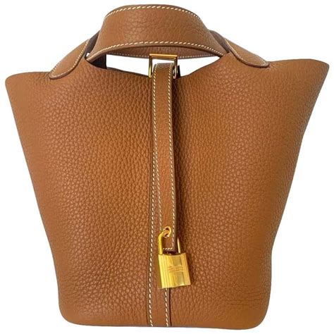 hermes biscuit picotin|hermes picotin lock 18cm.